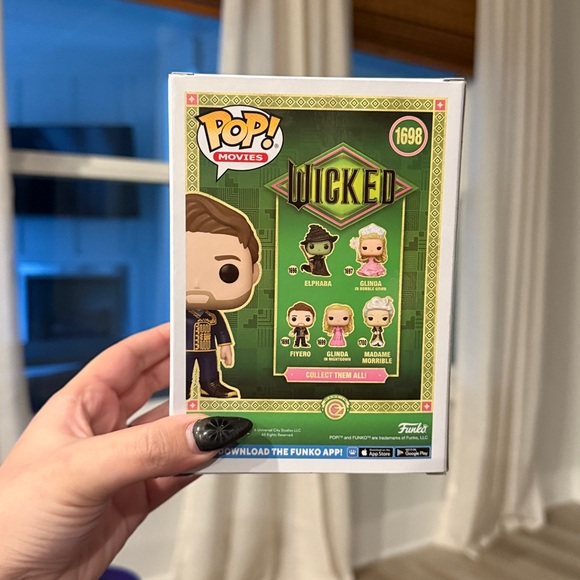 Funko Pop! Movies Wicked Fiyero #1698 NEW In Box - Picture 3 of 5